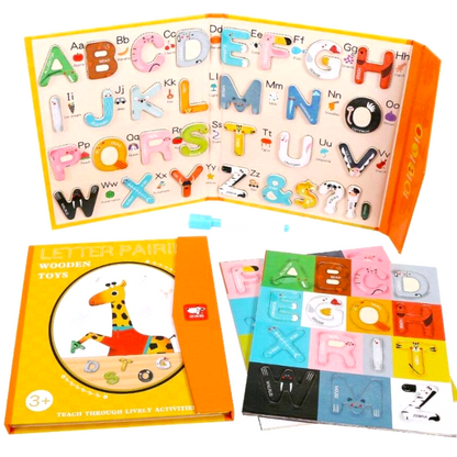 Montessori Wooden Magnetic Letters Game