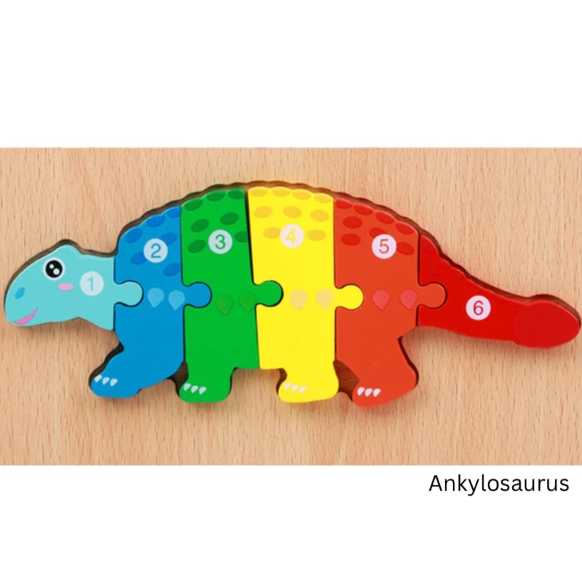 Montessori Wooden Toy Puzzles (12 varieties)