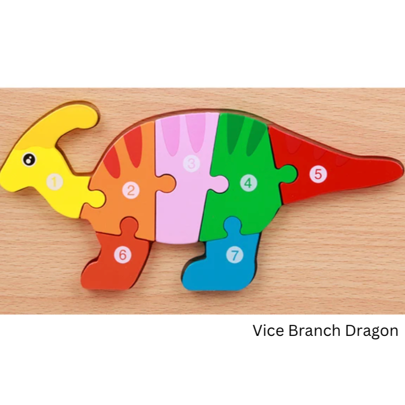 Montessori Wooden Toy Puzzles (12 varieties)